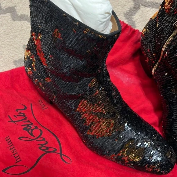 Worn 3 times. This boot is a showstopper! Puff Daddy wore this same boot. Behind the scenes yesterday with our Exhibits Curator Jess  main image 3